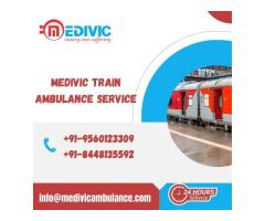 Avail Medivic Train Ambulance Services to Transfer Critical Patients in Mumbai