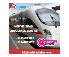 Use Medivic Train Ambulance Services in Chennai with medical team at affordable charges