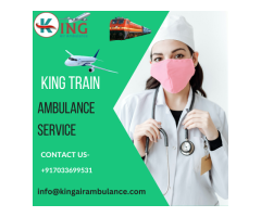 Choose King Train Ambulance  Services In Patna With A Ventilator Facility