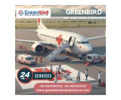 Hire Greenbird Air and Train Ambulance Services in Agartala with Advanced ICU Facilities