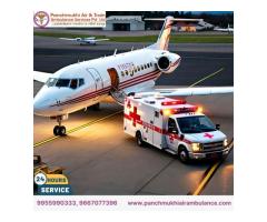 With Extraordinary Medical Use Panchmukhi Air Ambulance Services in Varanasi