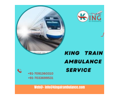 Choose King Train Ambulance Services In Guwahati  For Hassle-Free Relocation