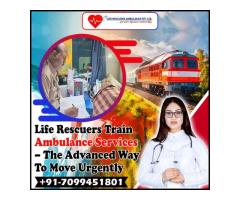 Get the Best Air and Train Ambulance Service in Guwahati – Life Rescuers