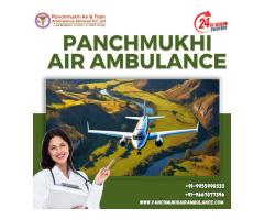 With Essential Medical Facility Take Panchmukhi Air Ambulance Services in Ranchi