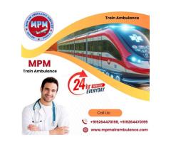 Book Comfortable and Safe Patient Shifting Train Ambulance Service in Patna by MPM