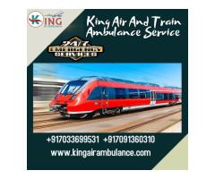 Shift your patient today through King Train Ambulance Services in Patna