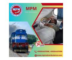 Book MPM Train Ambulance Service in Guwahati- Critical Patient Transfer Service