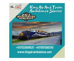 Get a Medical Train Ambulance Service Provider from Patna with an ICU setup