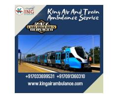 Get King Train Ambulance Service Provider in Delhi with the Best ICU Facilities