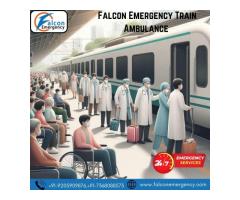 Choose Falcon Train Ambulance Services in Delhi with Unmatched Medical Care