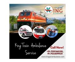 Book the Upgraded and Efficient Train Ambulance in Patna by King Ambulance