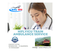 Lifeline Train Ambulance Service in Chennai by Hiflyicu