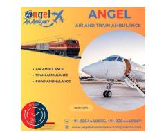 Use Angel Air and Train Ambulance in Siliguri with Modern PICU Setup at Low-fare