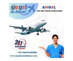 Book Angel Air and Train Ambulance in Raipur with Hi-tech Medical Tool at Low-Fare