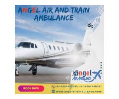 Hire Angel Air and Train Ambulance in Mumbai with Reliable Ventilator Setup