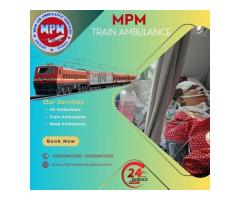 MPM Train Ambulance In Delhi Provides Routine Transfers To Critical Cases Requiring Intensive Care