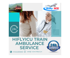 Train Ambulance Service in Cooch Behar by Hiflyicu- Highly Qualified Medical Team