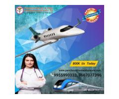 Get an amazing and affordable Train Ambulance Service in Jamshedpur by Panchmukhi