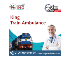 King Train Ambulance Service In Dibrugarh Offer Affordable And Compassionate Care To The Patients