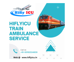 Train Ambulance Service in Guwahati by Hiflyicu- Offers Medically Equipped ICU