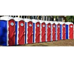 Kazema Portable Toilets - Twin Cabin Executive Trailer Toilets in Dubai