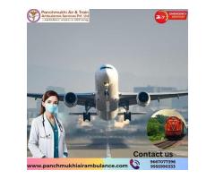 Pick Panchmukhi Air Ambulance Services in Patna with Finest Medical Facilities