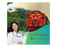 King Train Ambulance Services in Silchar offers facilities at low costs