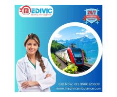 Book Medivic Train Ambulance in Ranchi for a quick and secure transfer option at an affordable rate