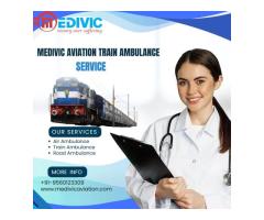 Get Best Train Ambulance in Patna with Advanced Healthcare Facilities Provided by Medivic Aviation