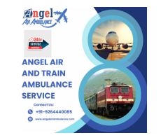 Air & Train Ambulance Service in Bangalore by Angel- World-Class Medical Facilities