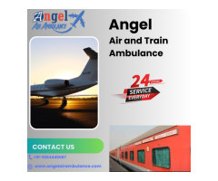 Air & Train Ambulance Service in Jamshedpur by Angel- Swift Patient Relocation Services