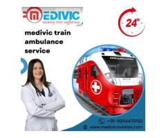 Medivic Train Ambulance in Dibrugarh an economical cost of ICU