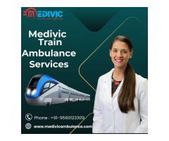 Medivic Train Ambulance Service in Silchar is known for its best services