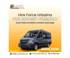 Rent Urbania Tempo Traveller for Golden Triangle Tour